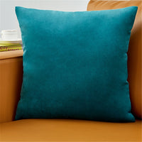 Microfine Velvet Cushion Cover Throw Pillow Covers Your Home Decoration Pillow Cases 45x45 Bed Decorative Cushions For Sofa Blue